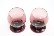 画像3: ビンテージ北欧雑貨/Kaj Franck/カイ・フランク/Wineglass 1111/Nuutajarvi/ヌータヤルヴィ/ワイングラス/パープル (3)