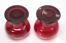 画像6: ビンテージ北欧雑貨/Kaj Franck/カイ・フランク/Wineglass 1111/Nuutajarvi/ヌータヤルヴィ/ワイングラス/レッド (6)