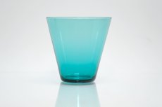画像1: ビンテージ北欧雑貨/Kaj Franck/カイ・フランク/2744/タンブラー/Mサイズ/Nuutajarvi/ニュータヤルヴィ/ターコイスブルー (1)