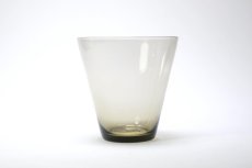 画像1: ビンテージ北欧雑貨/Kaj Franck/カイ・フランク/2744/タンブラー/H8cm/Nuutajarvi/ヌータヤルヴィ/スモークグレー (1)