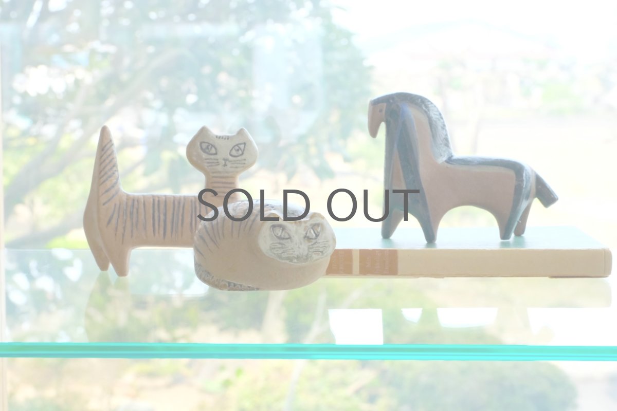 画像8: 北欧ビンテージ/Lisa Larson/リサ・ラーソン/LILLA ZOO /小さな動物園/Gustavsberg/グスタフスベリ/ネコ/ビンテージ/No.2 (8)
