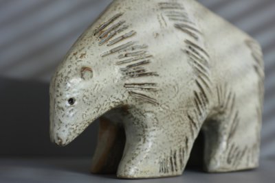 画像2: 北欧雑貨/Lisa Larson リサ・ラーソン アンティーク STORA ZOO Isbjorn 大きな動物園 シロクマ