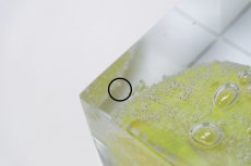 画像8: 北欧アートガラス/ビンテージガラス/アートピース/Oiva Toikka/オイバトイッカ/Nuutajarv/ヌータヤルヴィ/special cube/スペシャルキューブ/イエロー (8)