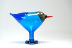 画像6: 北欧アートガラス/ビンテージガラス/Oiva Toikka/オイバ・トイッカ/Nuutajarvi/Birds/バード/Mustanokka/SSKK 2002年 (6)