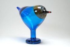 画像4: 北欧アートガラス/ビンテージガラス/Oiva Toikka/オイバ・トイッカ/Nuutajarvi/Birds/バード/Mustanokka/SSKK 2002年 (4)