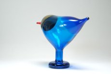 画像5: 北欧アートガラス/ビンテージガラス/Oiva Toikka/オイバ・トイッカ/Nuutajarvi/Birds/バード/Mustanokka/SSKK 2002年 (5)