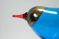 画像2: 北欧アートガラス/ビンテージガラス/Oiva Toikka/オイバ・トイッカ/Nuutajarvi/Birds/バード/Mustanokka/SSKK 2002年 (2)