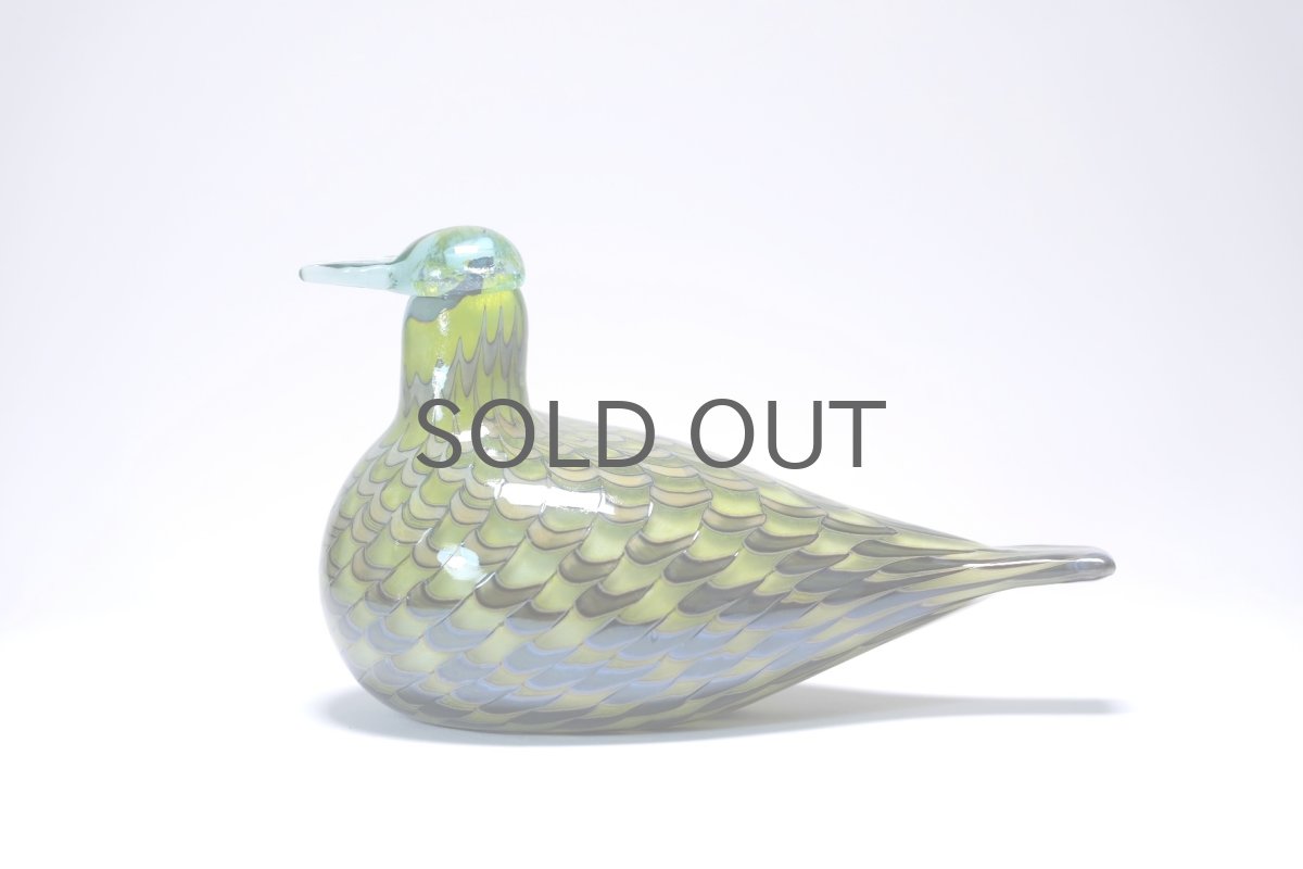 画像1: 北欧アートガラス/ビンテージガラス/Oiva Toikka/オイバ・トイッカ/iittala/イッタラ/Birds/バード/1999年/CommonTeal Female/お母さんカモ (1)