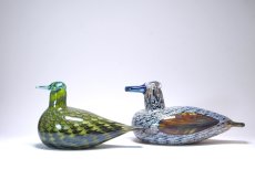 画像7: 北欧アートガラス/ビンテージガラス/Oiva Toikka/オイバ・トイッカ/iittala/イッタラ/Birds/バード/1999年/CommonTeal Female/お母さんカモ (7)