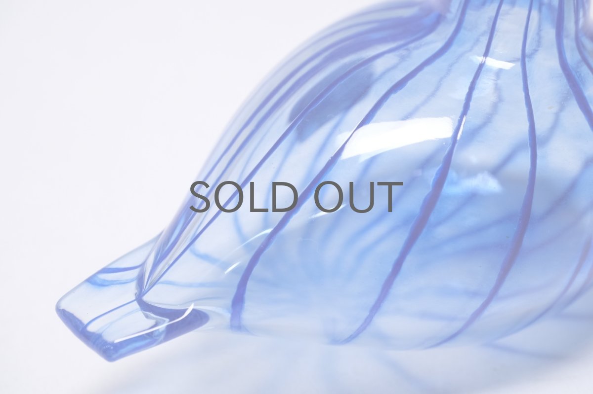画像6: 北欧アートガラス/ビンテージガラス/Oiva Toikka/オイバ・トイッカ/iittala/イッタラ/Birds/バード/別注/NIB/1989年/ブルー (6)
