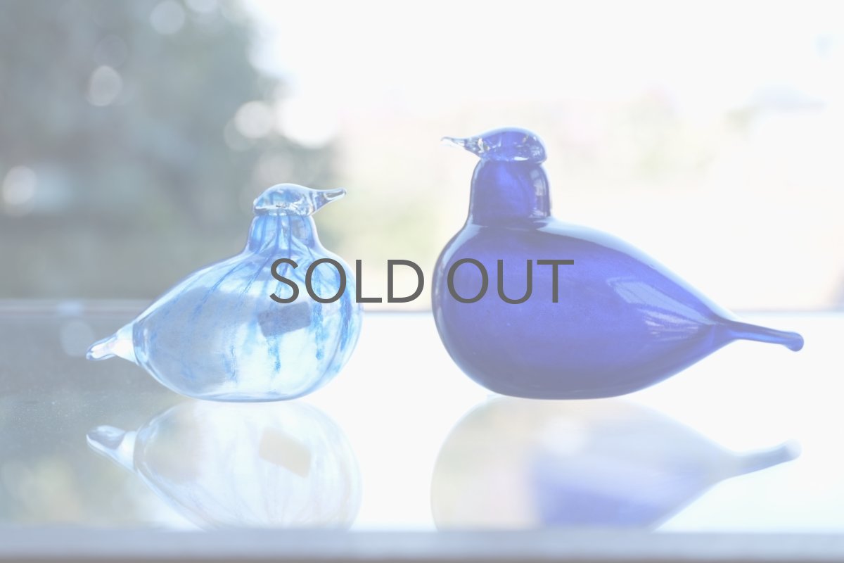 画像12: 北欧アートガラス/ビンテージガラス/Oiva Toikka/オイバ・トイッカ/iittala/イッタラ/Birds/バード/別注/NIB/1989年/ブルー (12)