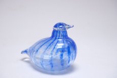 画像7: 北欧アートガラス/ビンテージガラス/Oiva Toikka/オイバ・トイッカ/iittala/イッタラ/Birds/バード/別注/NIB/1989年/ブルー (7)