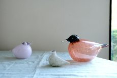画像14: 北欧アートガラス/ビンテージガラス/Oiva Toikka/オイバ・トイッカ/iittala/イッタラ/Birds/バード/2002年アニュアルバード/Helmikana/Guinea Fowl (14)