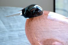 画像2: 北欧アートガラス/ビンテージガラス/Oiva Toikka/オイバ・トイッカ/iittala/イッタラ/Birds/バード/2002年アニュアルバード/Helmikana/Guinea Fowl (2)