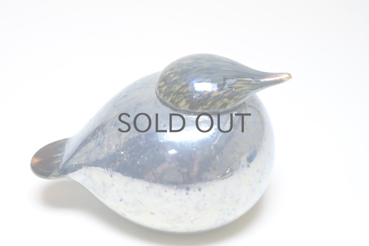 画像6: 北欧アートガラス/ビンテージガラス/Oiva Toikka/オイバ・トイッカ/iittala/イッタラ/Birds/バード/kuukunen/Puffball/パフボール/2017年限定/ラスタ (6)