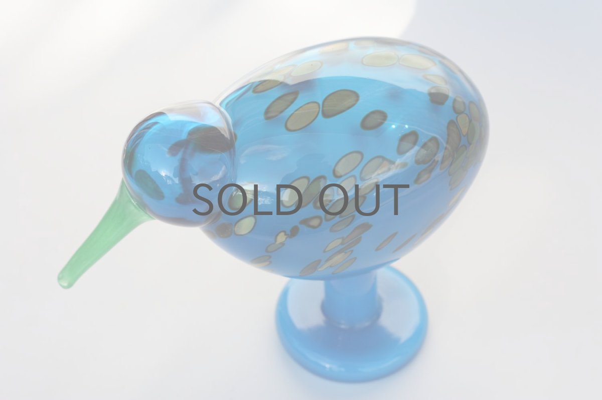 画像5: 北欧アートガラス/ビンテージガラス/Oiva Toikka/オイバ・トイッカ/iittala/イッタラ/Birds/バード/Lagoonkiwi/ラグーンキウイ (5)
