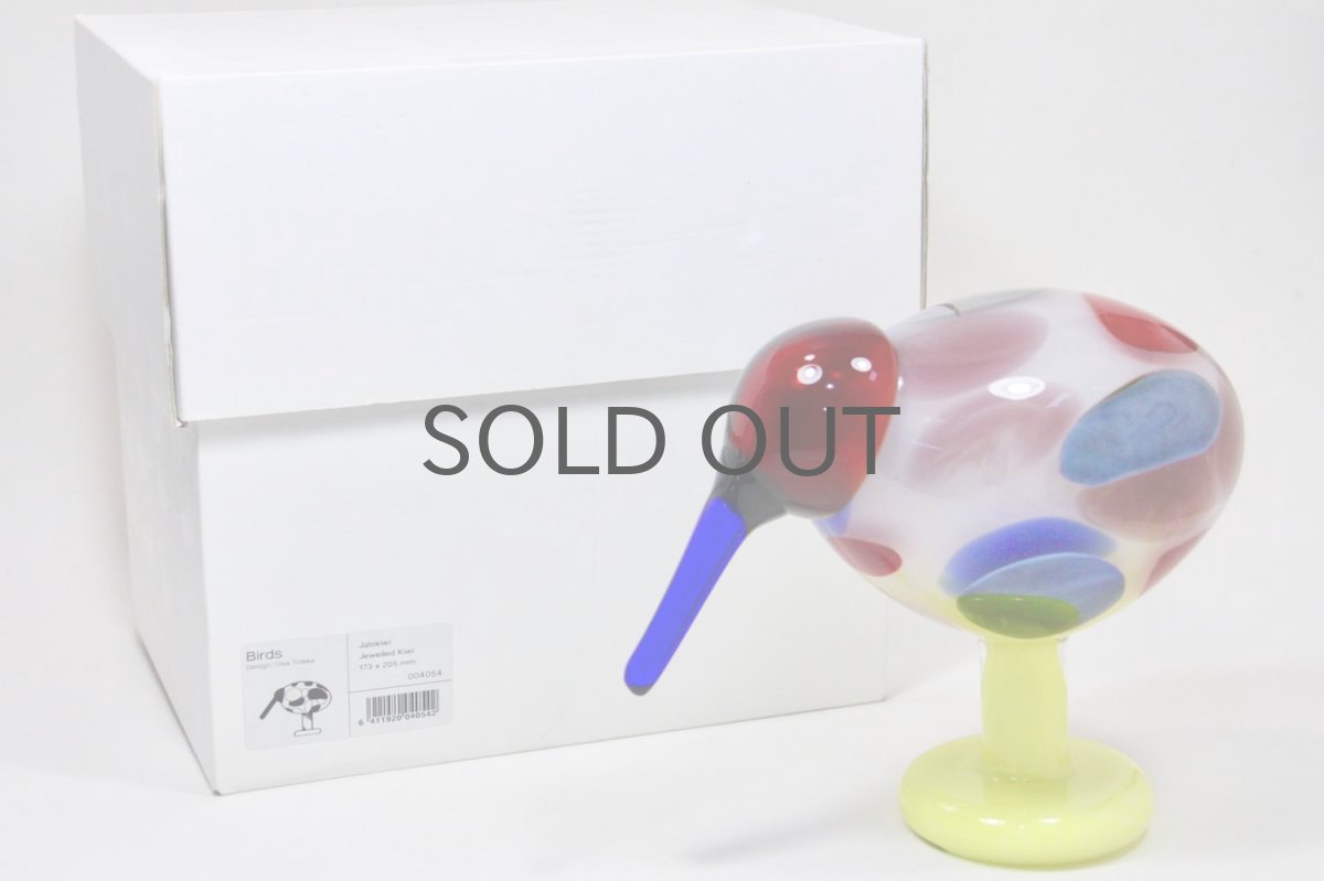 画像7: 北欧アートガラス/ビンテージガラス/Oiva Toikka/オイバトイッカ/iittala/イッタラ/Birds/バード/Jalokiwi/ジュエルドキウイ (7)