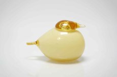 画像2: 北欧アートガラス/iittala/イッタラバード/Oiva Toikka/オイバトイッカ/iittala/イッタラ/Birds/バード/Puffball/パフボール/イエロー (2)