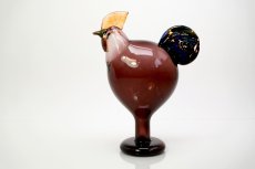 画像1: 北欧アートガラス/ビンテージガラス/Oiva Toikka/オイバ・トイッカ/iittala/イッタラ/Birds/バード/Kukko/Rooster/ルースター/1998年 (1)