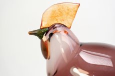 画像2: 北欧アートガラス/ビンテージガラス/Oiva Toikka/オイバ・トイッカ/iittala/イッタラ/Birds/バード/Kukko/Rooster/ルースター/1998年 (2)