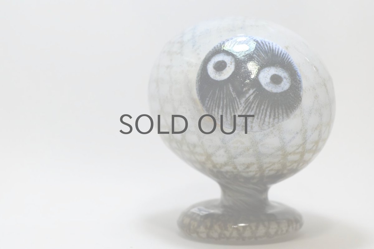 画像1: 北欧アートガラス/ビンテージガラス/Oiva Toikka/オイバ・トイッカ/iittala/イッタラ/Birds/バード/Pear Owl/ペア　オウル (1)