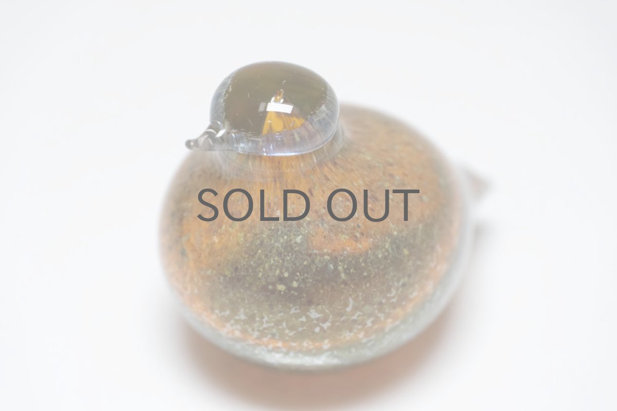 画像3: 北欧アートガラス/iittala/イッタラバード/Oiva Toikka/オイバトイッカ/Golden-Crested Kinglet/半透明ラスタ/No.1 (3)