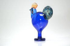 画像6: 北欧アートガラス/ビンテージガラス/Oiva Toikka/オイバ・トイッカ/iittala/イッタラ/Birds/バード/Juhlkukko/Rooster/ユフラクッコ/ルースター (6)