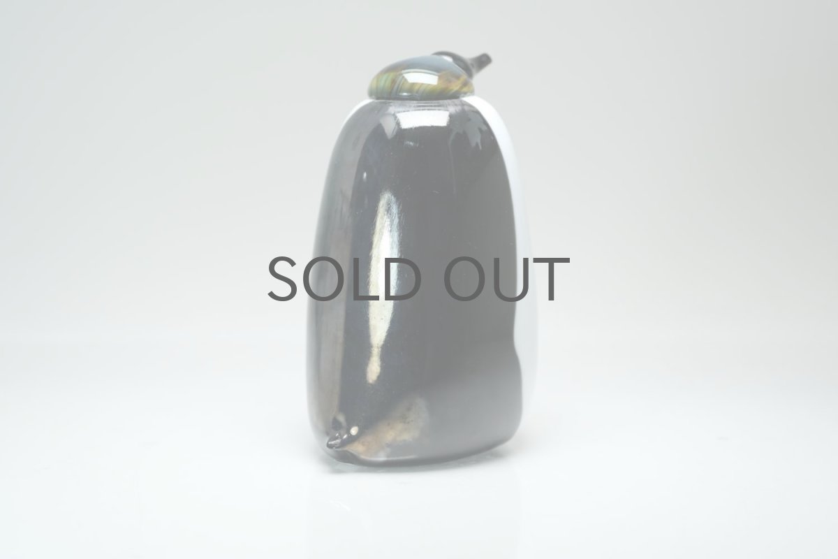 画像3: 北欧アートガラス/iittala/イッタラバード/Oiva Toikka/オイバトイッカ/Penguin/ペンギン/2006/オランダ限定 (3)