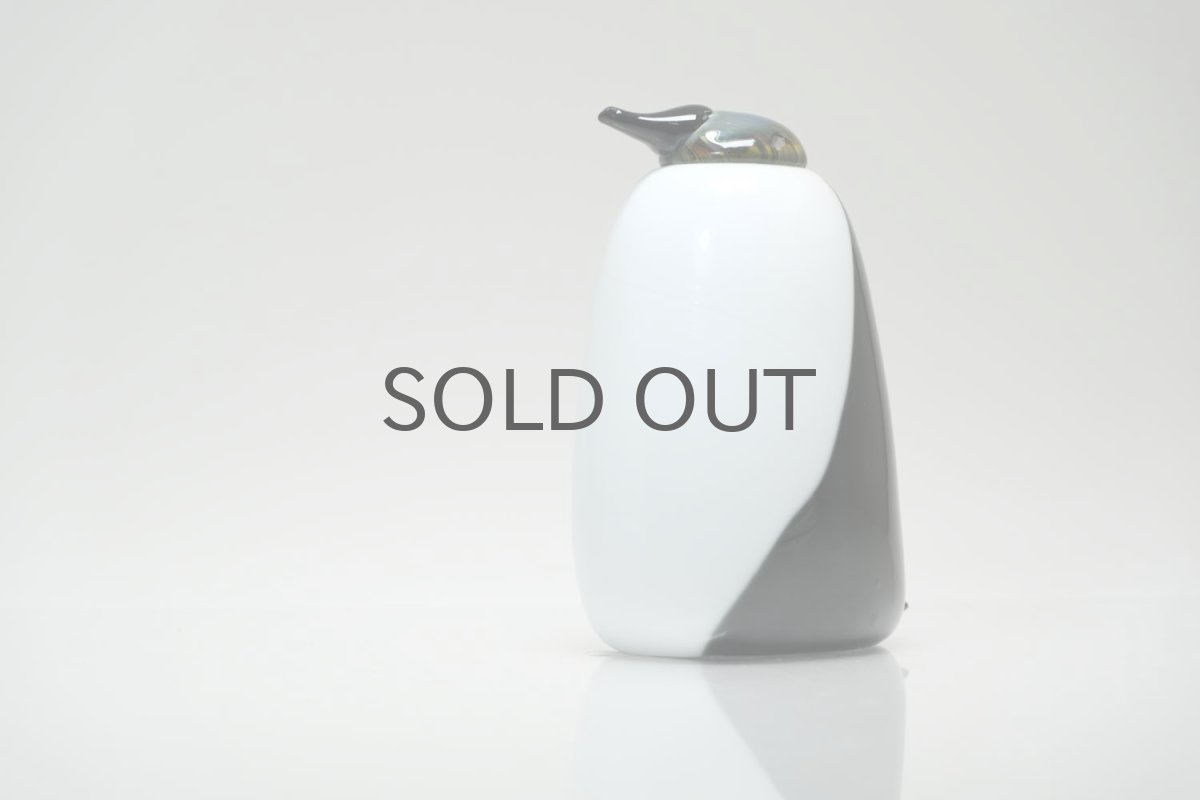 画像8: 北欧アートガラス/iittala/イッタラバード/Oiva Toikka/オイバトイッカ/Penguin/ペンギン/2006/オランダ限定 (8)