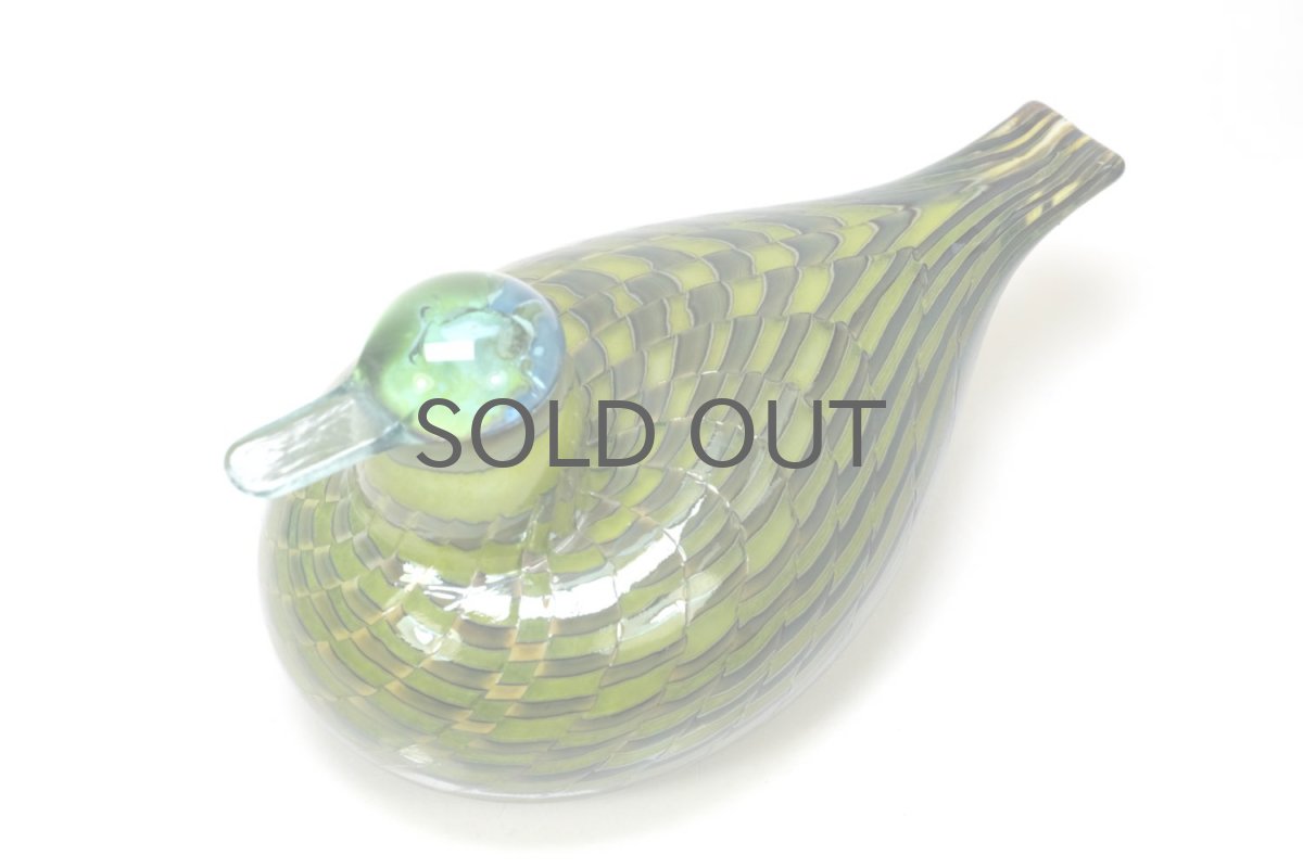画像5: 北欧アートガラス/ビンテージガラス/Oiva Toikka/オイバ・トイッカ/iittala/イッタラ/Birds/バード/1999年/CommonTeal Female/お母さんコガモ (5)
