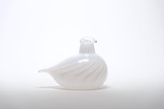 画像3: 北欧アートガラス/Nuutajarvi/ヌータヤルヴィ/iittala/イッタラバード/Oiva Toikka/オイバトイッカ/2002年/Riekon Poikanen/Baby willow grouse (3)