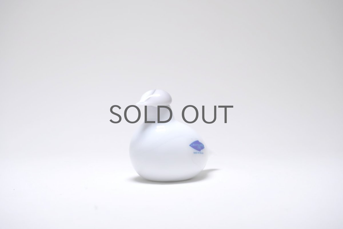 画像2: 北欧アートガラス/ビンテージガラス/Oiva Toikka/オイバ・トイッカ/iittala/イッタラ/Birds/バード/Kivitasku/キビタスク/Wheater (2)