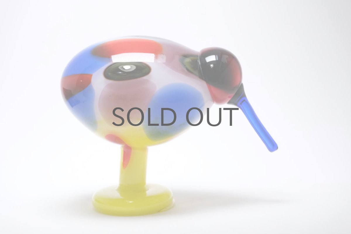 画像5: 北欧アートガラス/ビンテージガラス/Oiva Toikka/オイバトイッカ/NUUTAJARVI/iittala/イッタラ/Birds/バード/Jalokiwi/Jewelled Kiwi/ジュエルドキウイ (5)