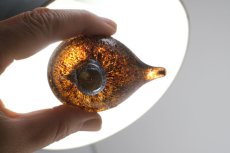 画像4: 北欧アートガラス/iittala/イッタラバード/Oiva Toikka/オイバトイッカ/Hippiainen/ヒッピアイネン/Golden-Crested Kinglet/ダークボディ/No.1 (4)