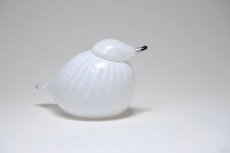 画像1: 北欧アートガラス/ビンテージガラス/Oiva Toikka/オイバトイッカ/イッタラ/Nuutajarvi/ヌータヤルヴィ/Birds/バード/Peukaloinen/Wren  (1)