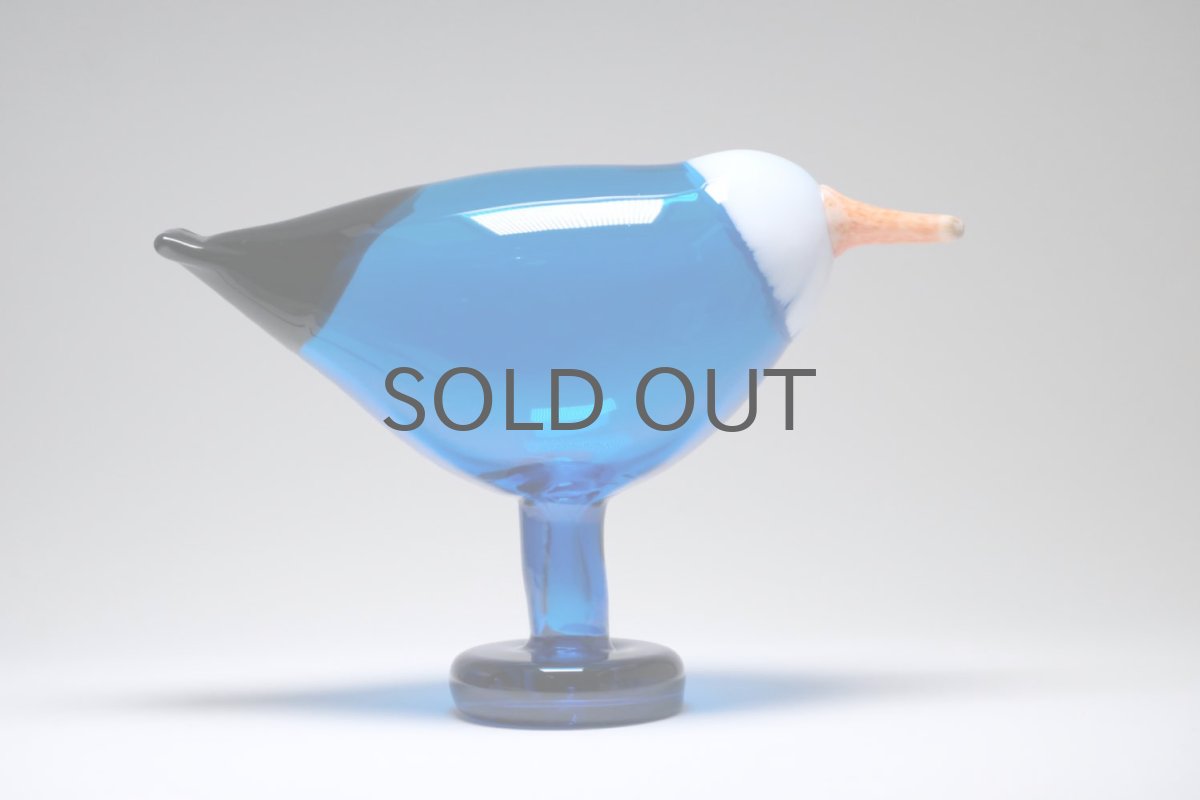 画像3: 北欧アートガラス/ビンテージガラス/Oiva Toikka/オイバ・トイッカ/iittala/イッタラ/Birds/バード/Rantaharakka/Blue Magpie (3)