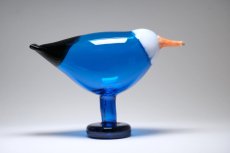 画像3: 北欧アートガラス/ビンテージガラス/Oiva Toikka/オイバ・トイッカ/iittala/イッタラ/Birds/バード/Rantaharakka/Blue Magpie (3)