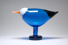 画像1: 北欧アートガラス/ビンテージガラス/Oiva Toikka/オイバ・トイッカ/iittala/イッタラ/Birds/バード/Rantaharakka/Blue Magpie (1)