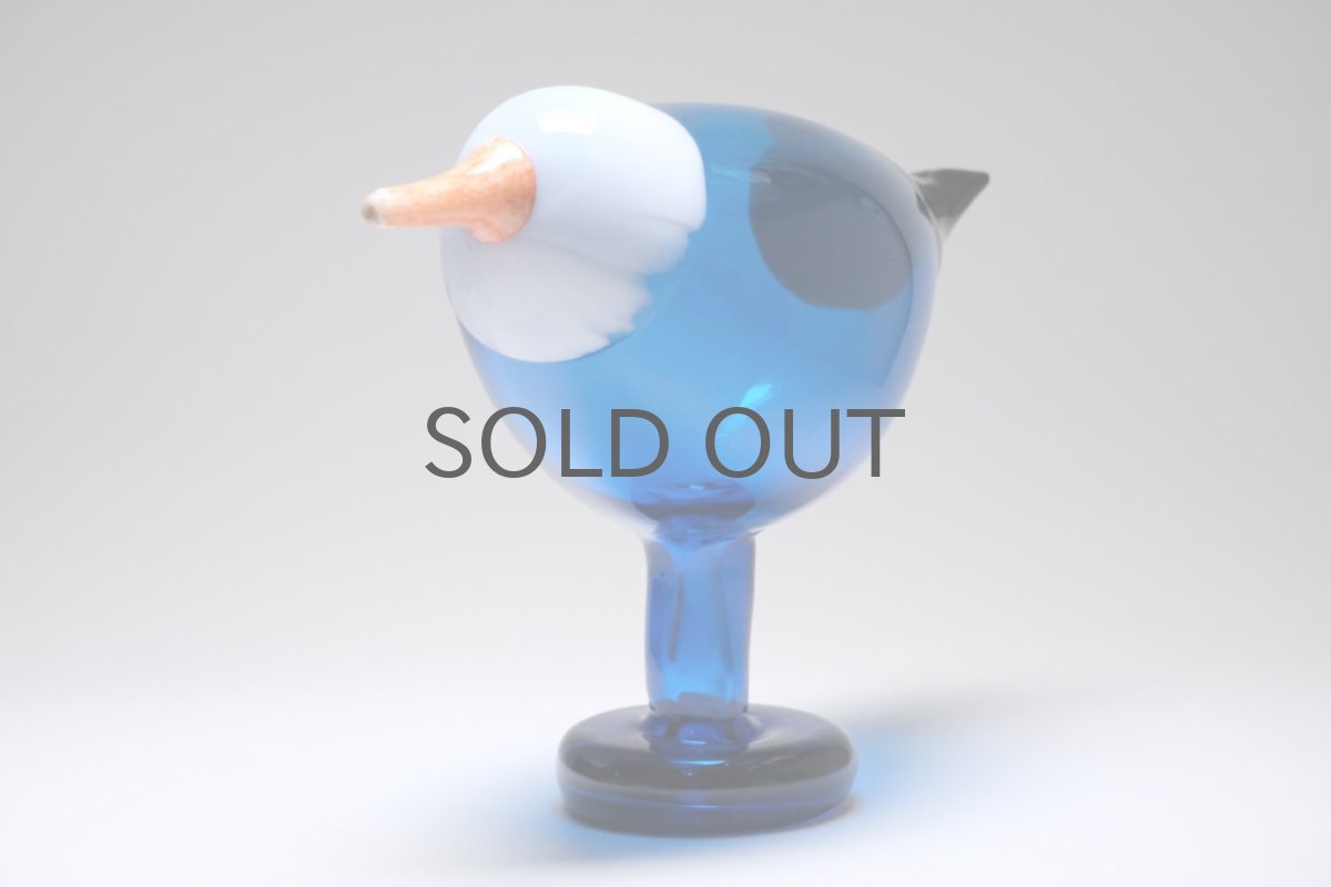 画像6: 北欧アートガラス/ビンテージガラス/Oiva Toikka/オイバ・トイッカ/iittala/イッタラ/Birds/バード/Rantaharakka/Blue Magpie (6)