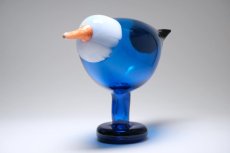 画像6: 北欧アートガラス/ビンテージガラス/Oiva Toikka/オイバ・トイッカ/iittala/イッタラ/Birds/バード/Rantaharakka/Blue Magpie (6)