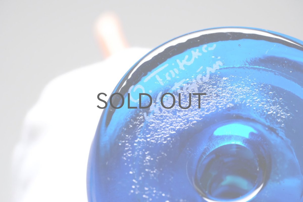 画像7: 北欧アートガラス/ビンテージガラス/Oiva Toikka/オイバ・トイッカ/iittala/イッタラ/Birds/バード/Rantaharakka/Blue Magpie (7)