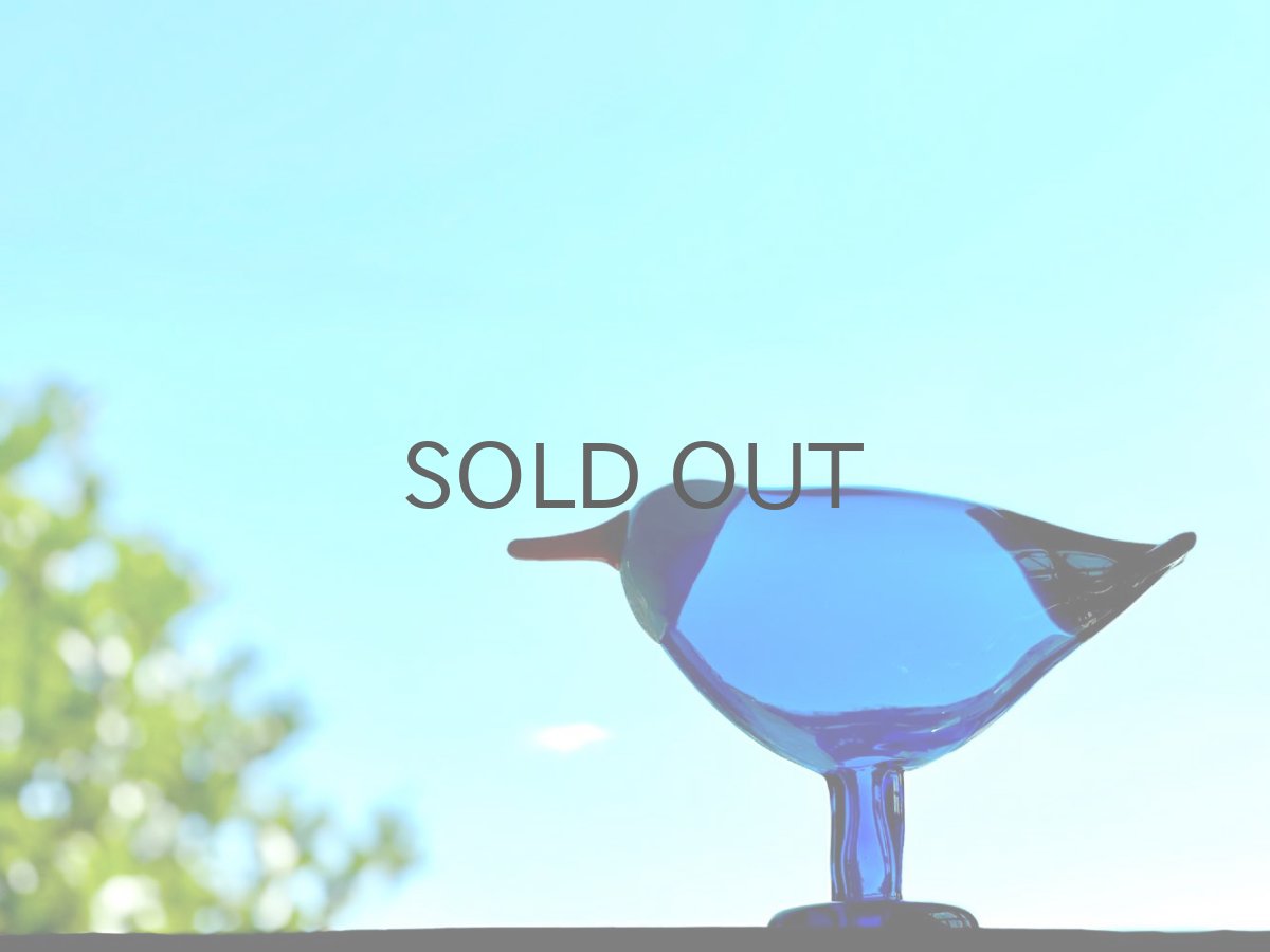 画像8: 北欧アートガラス/ビンテージガラス/Oiva Toikka/オイバ・トイッカ/iittala/イッタラ/Birds/バード/Rantaharakka/Blue Magpie (8)