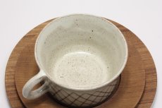 画像4: ビンテージ北欧雑貨/スウェーデン/Sture G Ohlsson/カップ＆ソーサー＋プレート/3点セット/No.2 (4)