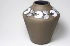 画像5: スウェーデン/Deco/フラワーベース/花瓶/ブラウン＆ホワイト花 (5)