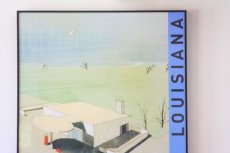 画像3: Arne Jacobsenアルネ・ヤコブセ　ポスターフレーム付き No２青 (3)