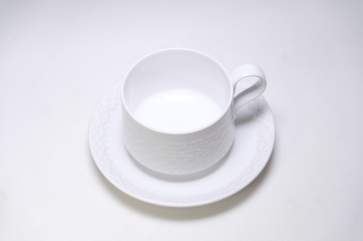 画像4: 【プライスダウン】Jens.H.Quistgaard/クィストゴー/Cordial /コーディアル/Palet/パレット/ホワイト/コーヒーカップ＆ソーサー/No.3 (4)