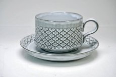 画像1: Jens H.Quistgaard/ イェンス・H・クィストゴー/Cordial /コーディアル/グレー/コーヒーカップ＆ソーサー/No.2 (1)