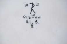 画像8: Rorstrand/ロールストランド/Sylvia Leuchovius/シルヴィア・レイショブス/絵皿/蝶＆花 (8)