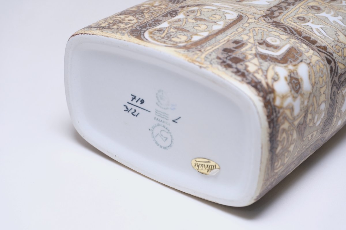 画像9: 北欧ビンテージ/ロイヤルコペンハーゲン/Royal Copenhagen/Baca/バッカ/ニルス トーソン/フラワーベース/ベージュ系 (9)