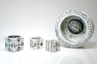 画像1: 北欧ビンテージ/北欧アート/Rut Bryk/ルート・ブリュック/アートオブジェクト/キューブ/No.3